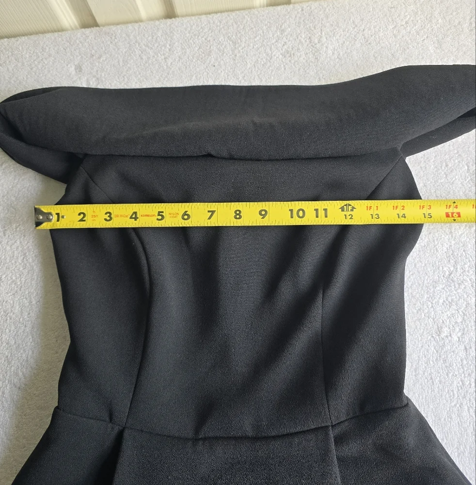 Nadine Merabi Harper Black Mini Dress Size XS - Picture 10 of 16